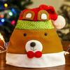 Sequined Christmas Party Santa Hat for Children Adult Pointed Caps Family Gathering Santa Hat Festival Props Headpiece
