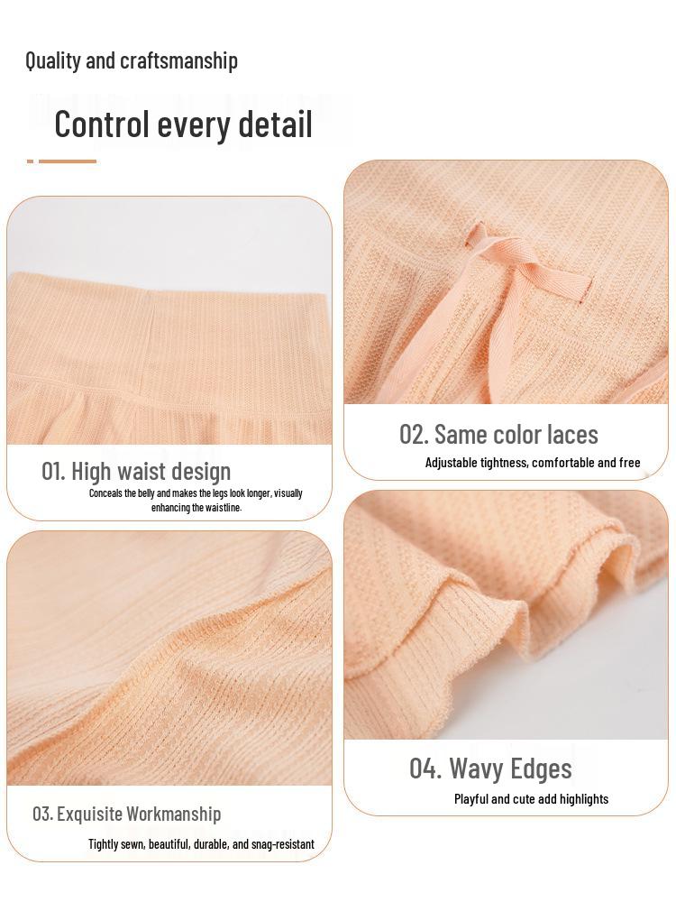 Women's High Waist Dance Shorts - 2025 New Style, Elastic Black Slimming Practice Pants