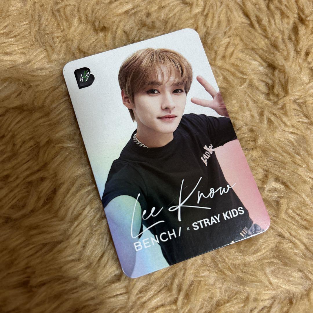 

[USED] Lee Know BENCH/STRAY KIDS Talent Card