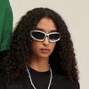 New  Large Frame Oval Form Sunglasses Women Brand Designer Fashion Sun Glasses Men Outdoor Hip-Hop Eyewear Uv400