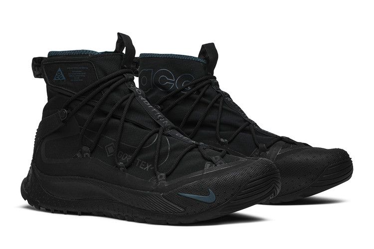 Men's Sneakers Nike ACG Terra Antarktik GORE-TEX Black Midnight Turquoise Black/Midnight Turquoise