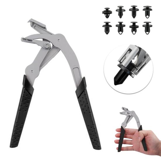 Druckfederspanner Zangen mit Federhebel Ergonomischer Anti-Rutsch-Griff Federbelastete Klemmenzange Werkzeug zum Entfernen von Klemmen im Automobilbereich
