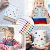 50Sheets Sparkly Laser Sticker Dot Heart Star Various Shape Available DIY Material Diary Decoration Student Rewards Stickers ZYF