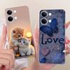 For Vivo Y05 4G Case Colorful Flowers Painted Cover Clear Silicone Soft Slim Phone Case For Vivo Y11d Y 05 VivoY05 VivoY11d Bags