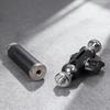 Action Camera & Phone Holder 1/4" Female Thread Tube Extension Rod Metal Design for Secure Live Streaming Setups