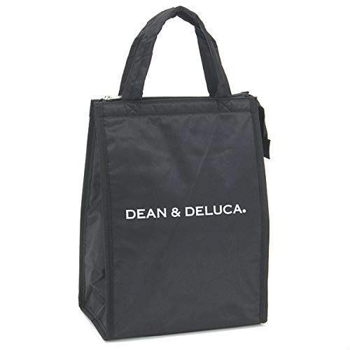 DEAN & DELUCA Women's Cooler Bag, Medium, Insulated, Lightweight, Large Capacity (Black)