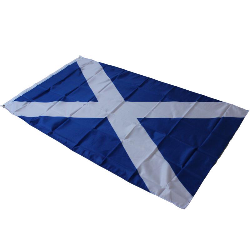 3x5ft Fabric Scotland Cross Flags Saint Andrew Banner Saltire Scottish Pennant