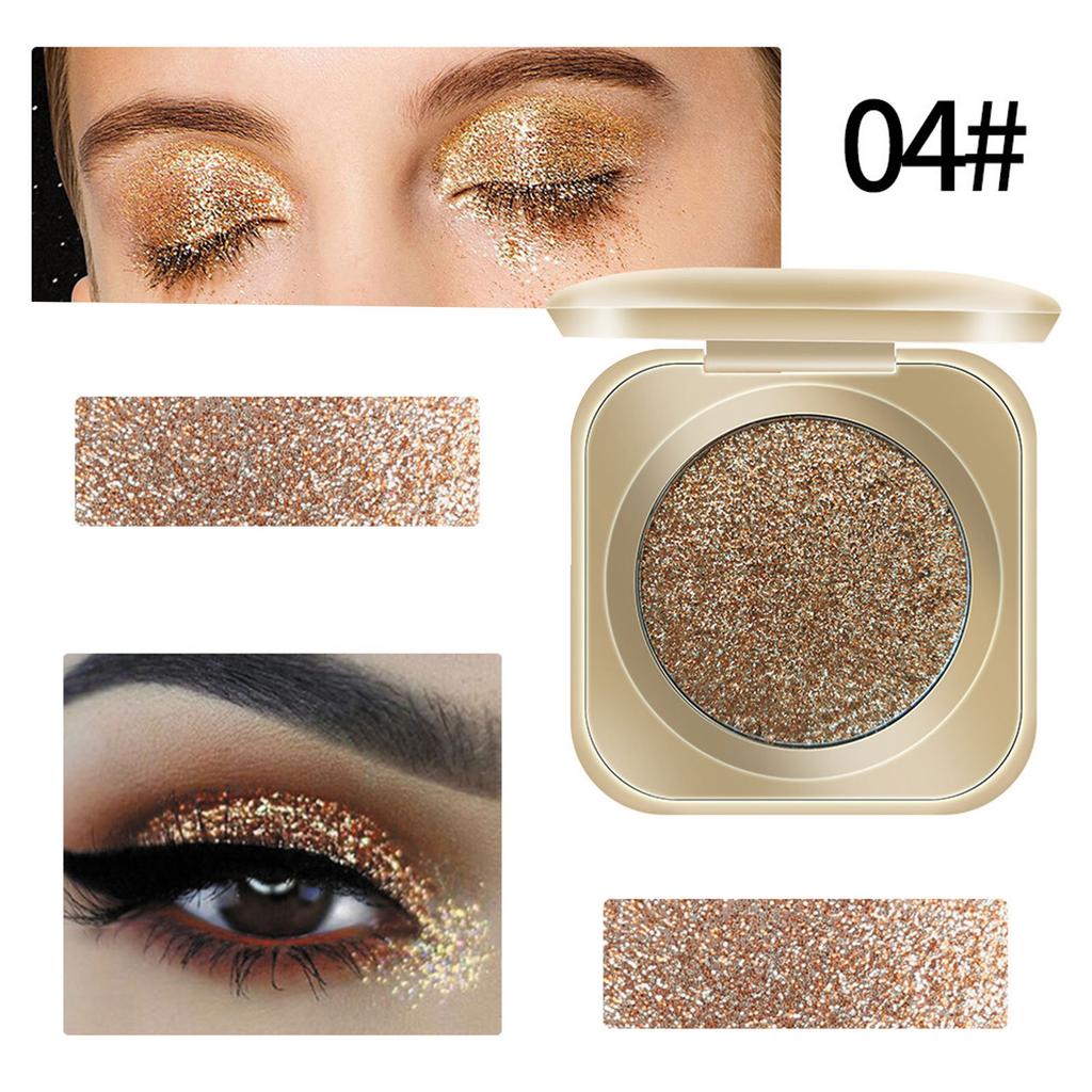 Skimmerskyggepalett Høypigmentert Langvarig Vanntett Kremøyenskygge Allsidig for Øyesminke og Ansiktshighlighting