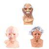 Halloween Old Man Latex Mask Scary Photography Bar Haunted House Decor