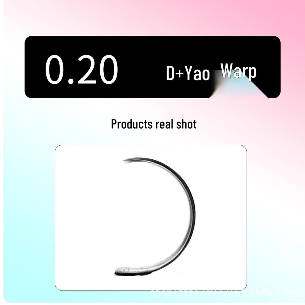 Zero-Touch Double-Tip Natural Dense Soft Eyelash Extensions