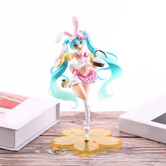 Dolls & Accessories Dolls & Accessories Dolls & Accessories Dolls & Accessories Character Long-lasting Hatsune Miku Bunny Action Figure for Cake Decor