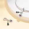 Authentic Original Copper Metal Charm Bead Components Luxury Valentine's Day Envelope Pendant Bead Component Guitar Bead Components Compatible With