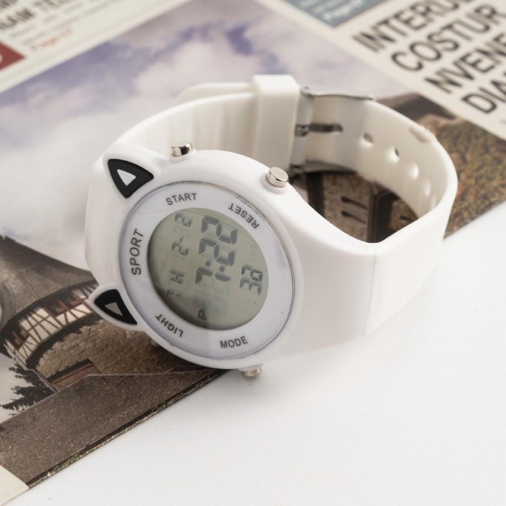 with Bracelet Digital Watch Silicone Sports Electronic Watch Fashion Kids Watch  for Students