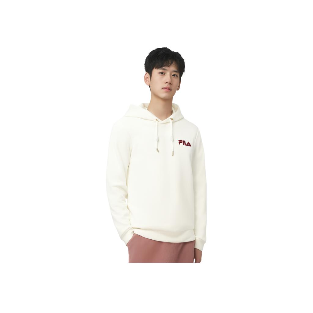 New FILA Sweatshirts Men's Mist Lotus White F11M149205F-IV