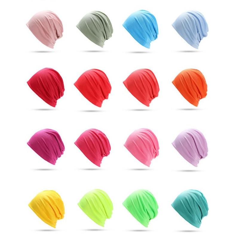 Cotton Slouchy Beanie Hip-Hop Soft Lightweight Running Beanie Adult Dwarf Hat Chemo Cap For Men Women Hip-Hop Sleep Cap Stretchy