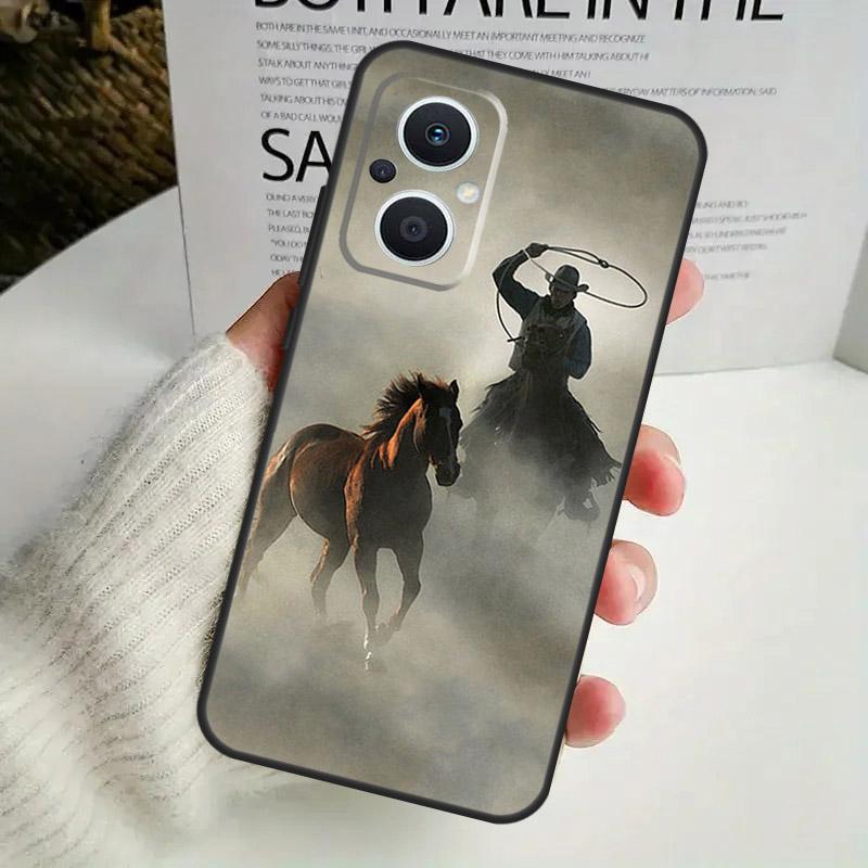Extreme Sport Rodeo Cowboy Phone Case For OPPO Reno 8 7 Lite 8T 11 12 13 14 14F 10 Pro OPPO Find X8 X6 X5 X9 Pro Cover