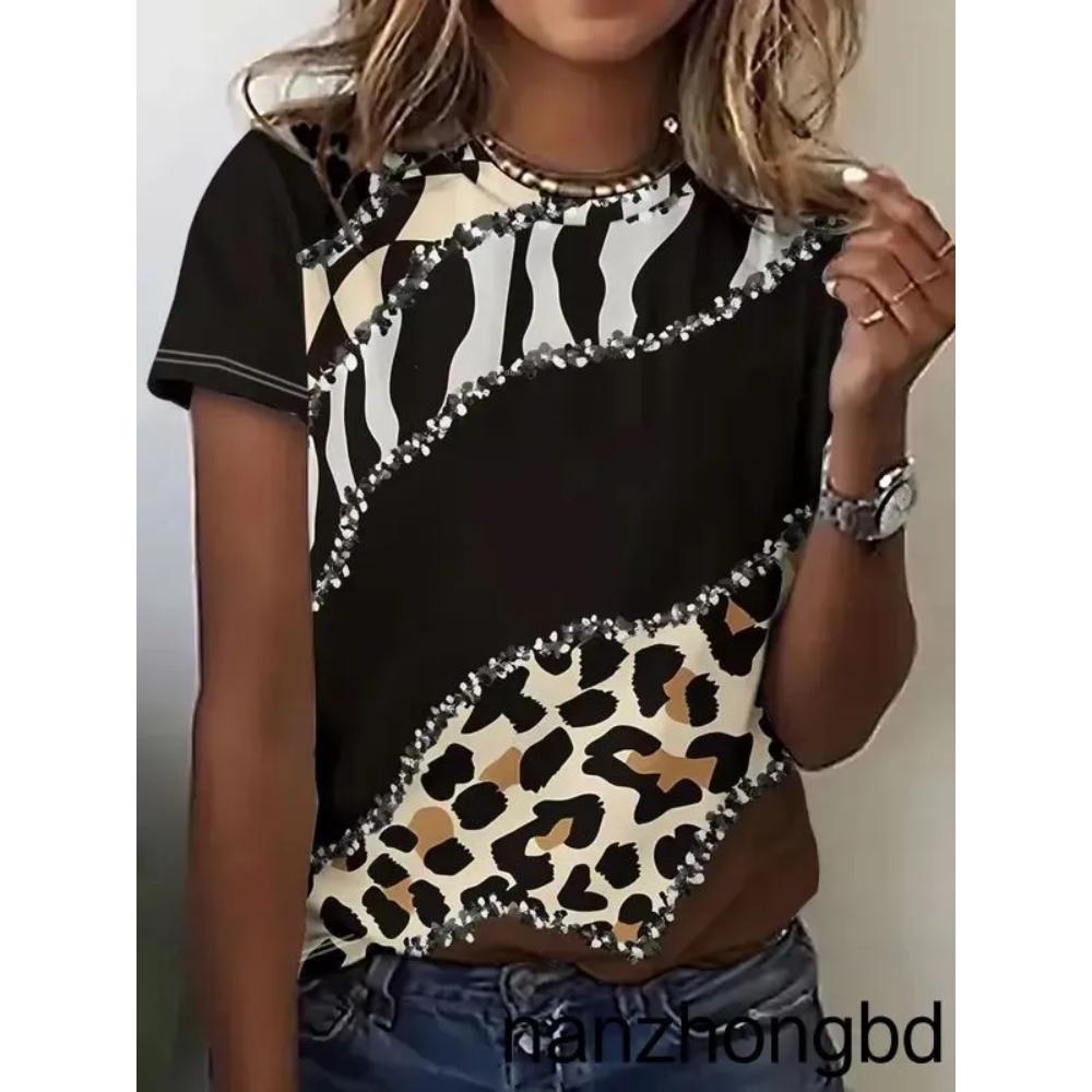 Casual Simple Women s Versatile Top Short Sleeve Daily Comfort T-Shirts Women’s XS