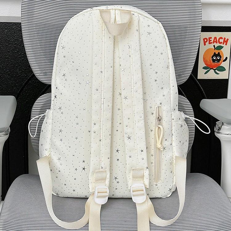 Schoolbag spring new schoolbag female Korean ins sweet stars girl heart travel backpack high value Mori backpack