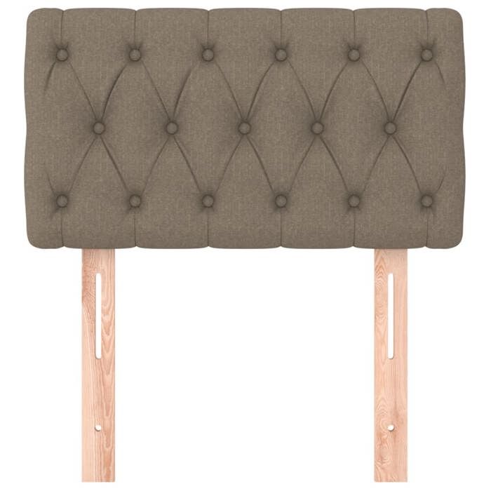 VidaXL Headboard Bedroom Furniture Bed Accessory Single Bed Headboard Home Interior Taupe 346302