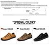 Men's Plus Size Casual Breathable Summer Sandals - Soft Sole Perforated Design