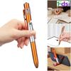 Toy Pen: Four-in-one Folding Pen With LED Light, Phone Stand, And Capacitive Ballpoint Pen 5ml