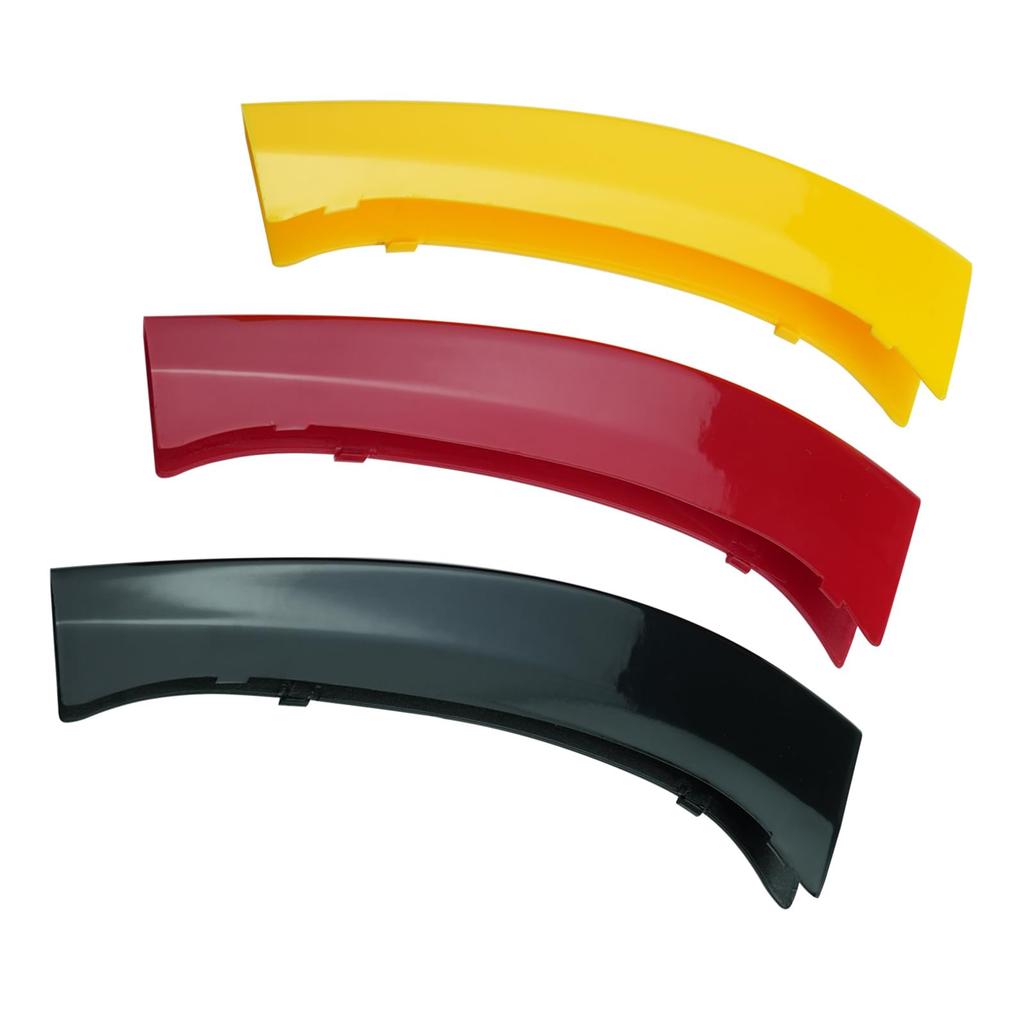 KUNIO BMW 7 Fins Front Grille Trim Cover X3 F25 2011 2015 2016 2017