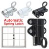 Universal Home Security Bolt Door Latch Spring Latch Lock Catch Tool Loft Ceiling Hatch Lock