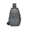 Simple and Versatile Men's Chest Bag Light and Casual Men's Bag Crossbody Backpack Single-shoulder Bag
