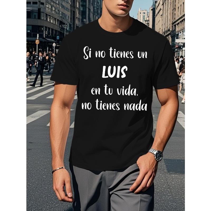 Men'S Casual T-Shirt - Funny Short Sleeve Crew Neck Top for Summer, Lightweight Fabric, Regular Fit, Perfect for Everyday Tshirt Humorous Graphic Tee