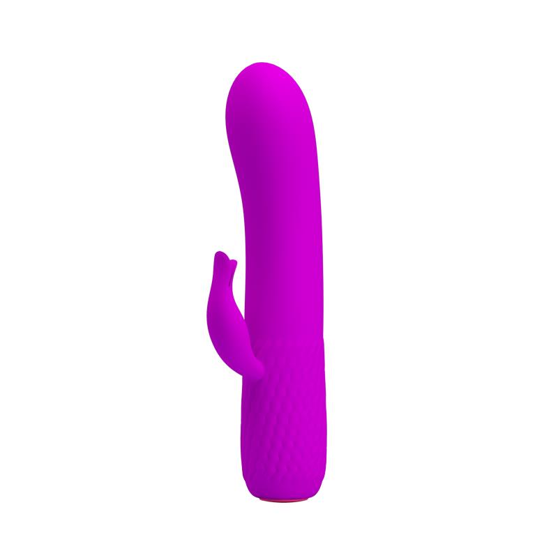 Tim USB Purple Silicone Vibrator