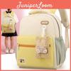 Kids Cartoon Nylon School Backpack With Waterproof And Lightweight Features For Boys And Girls