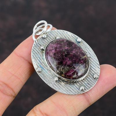 Pink Tourmaline Pendant Genuine Gemstone Jewelry 925 Sterling Silver Pendant Handmade Pendant Designer Jewelry Gift For Mom Silver Jewelry