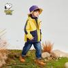 Snoopy Hooded Patchwork Jacket