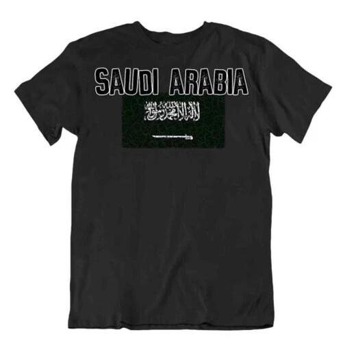 Flag T-Shirt Saudi Arabia Fashion Country Souvenir Gift Tee Pride logo 4XL