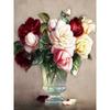 Diy New 5d Painting Diamond Vase Diamond Embroidery Flowers Cross Stitch Full Round Drill Crafts Home Decor Manual Gift