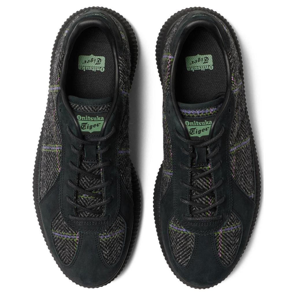 Onitsuka Tiger Delecity Tweed Black Verdigris Green Unisex Sneakers Verdigris-Green 1183C313-001