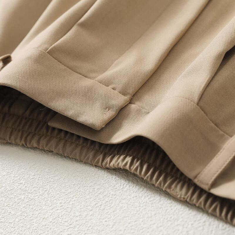 IHIMI Elegant Shirt & Skirt Set