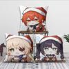 Genshin Impact Christmas a Game cushion cover Pillow Cover Decoration Room Home Sofa living Office Car Nordic Simplicity