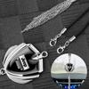Car Rearview Mirror Pendants Diamond Emblem Styling Ornaments For Renegade Patriot Wrangler Cherokee Compass Grand Cherokee
