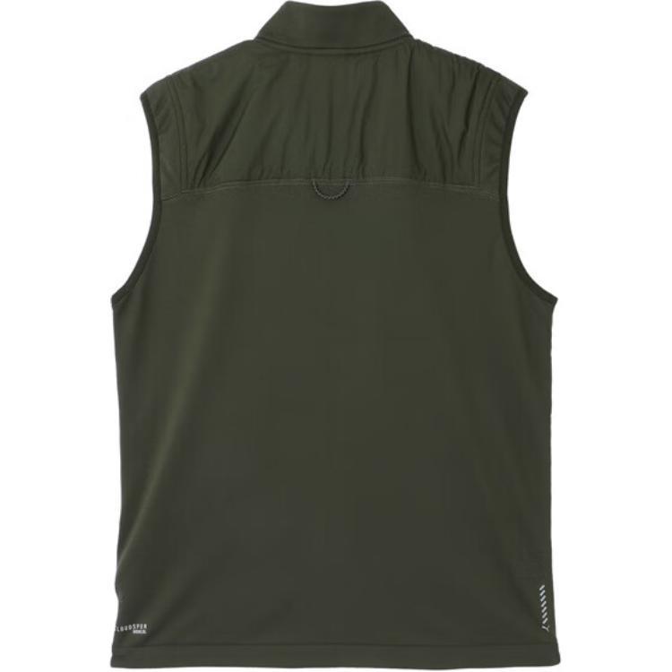 Puma RUN CLOUDSPUN Vest Men's Dark Olive 524616-80