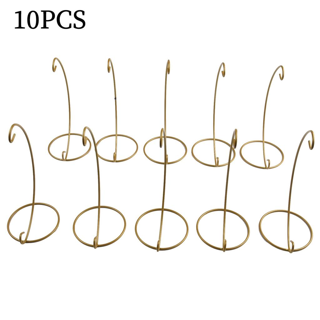 Ornament Suport de Afișare Suspendat Suport de Fier Umeraș Simplu Metal Suport pentru Globuri