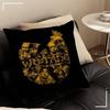 Band W-Wu Logo Tang Clan Pillow Cover Sofa Cushion Cover Home Room Decoration Children Gift
