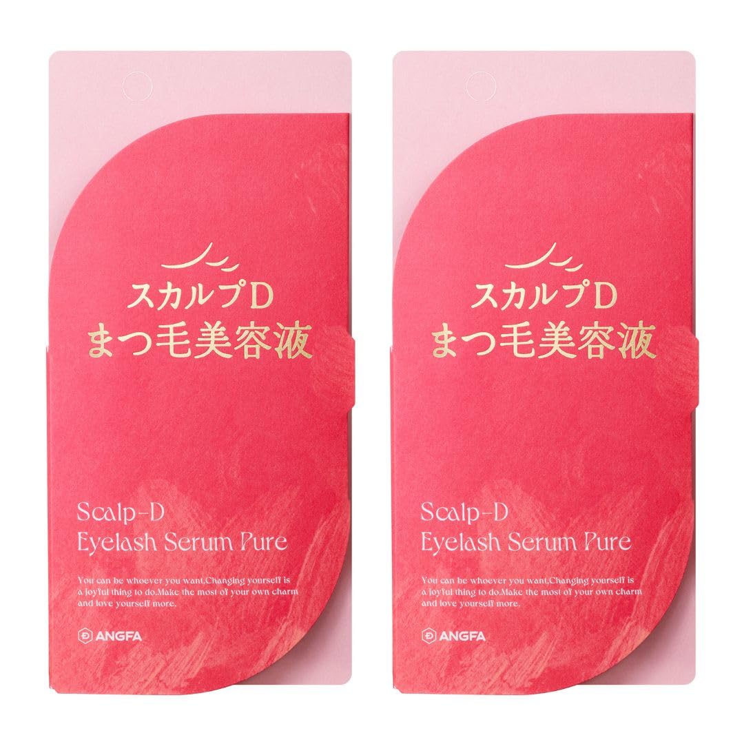 

Scalp D Eyelash Serum Pure, 6mL (3-month supply) x 2 bottles (Use twice daily for eyelash extensions and perms)