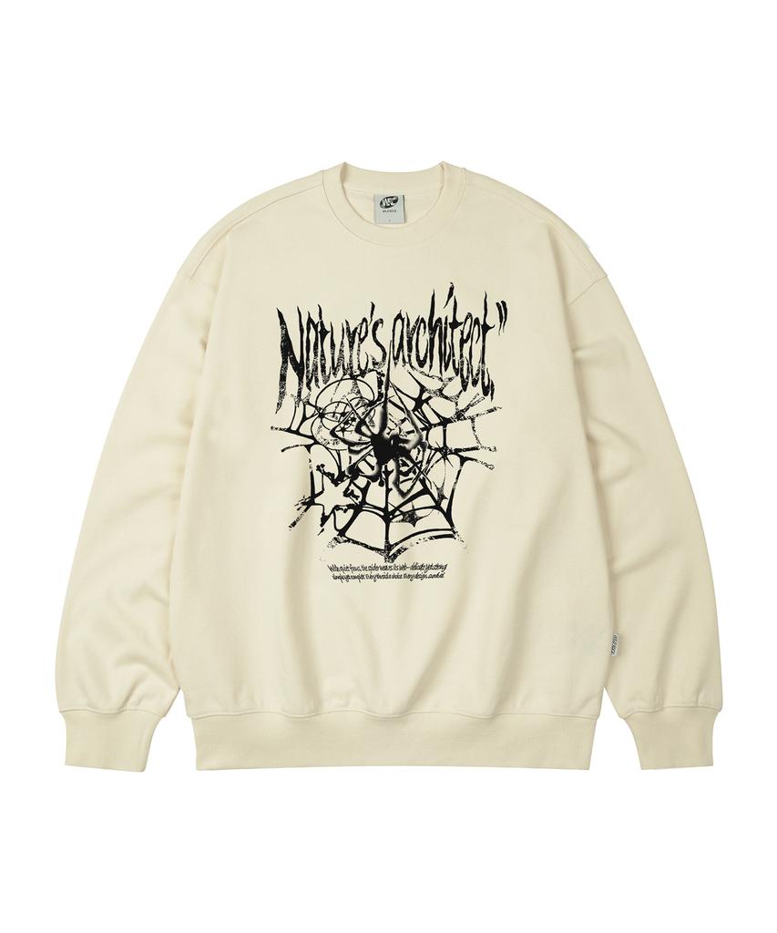 WILDROCK Spiderweb Oversized Sweatshirt_9 Col (A Type)