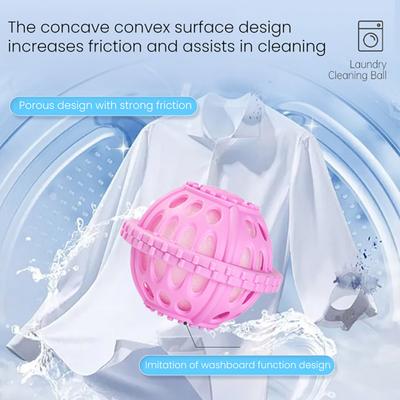Laundry Ball Pet Hair Remover Debris Remover Clothes Crease Reduction Tool with Textured Surfaces Pet Hair Filter Sponge