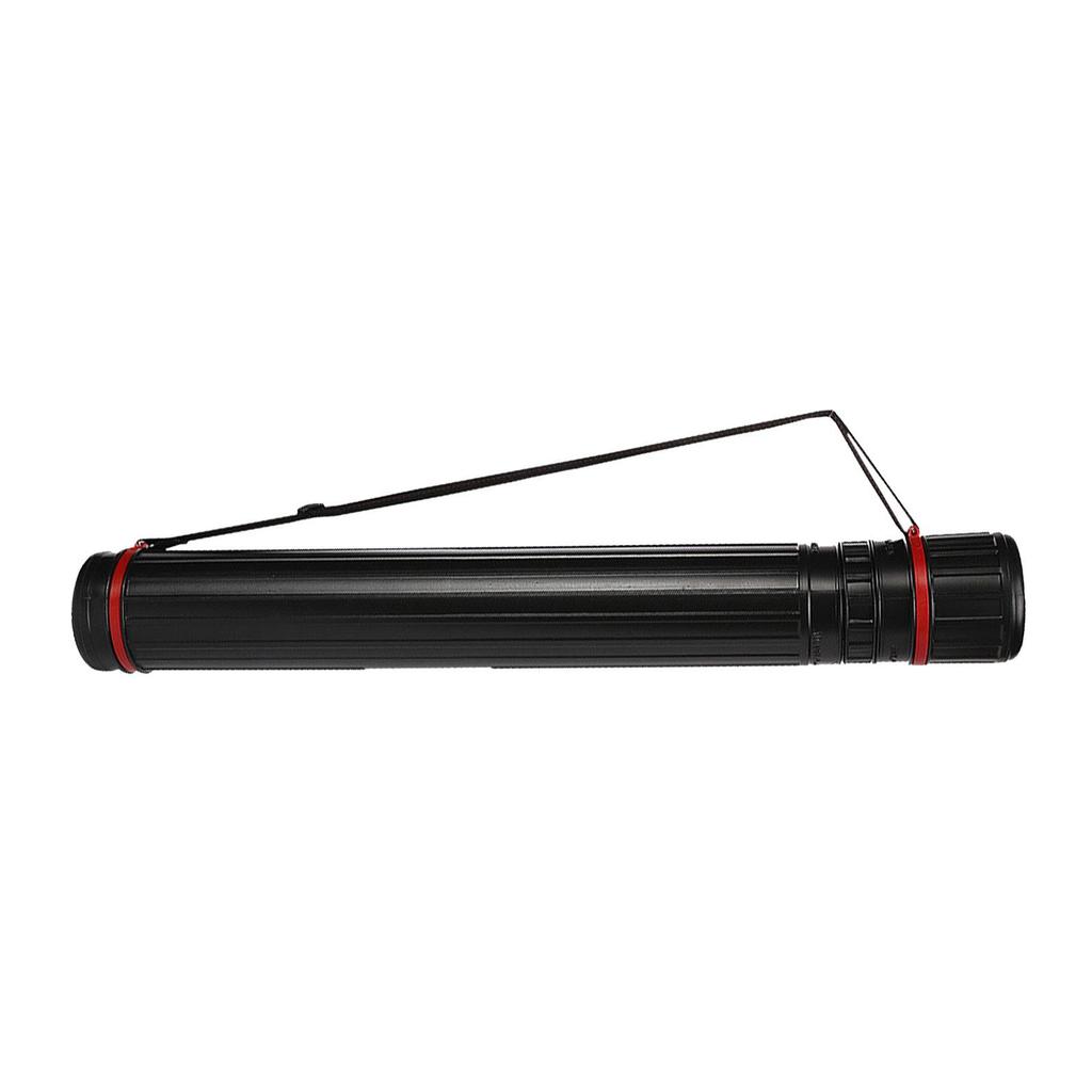 Erweiterbares Posterrohr mit Tragegurt Kunstwerk Tragbarer Rollenhalter Aufbewahrungsrohr Koffer für Bild Blaupause Zeichnungen