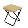 Solid Color Portable Zipper Campstool Ultra-light Outdoor Picnic Bench Compact Camp Chair  Hiking