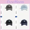 Cotton Baseball Cap With Heart Embroidery For Spring Casual Wear