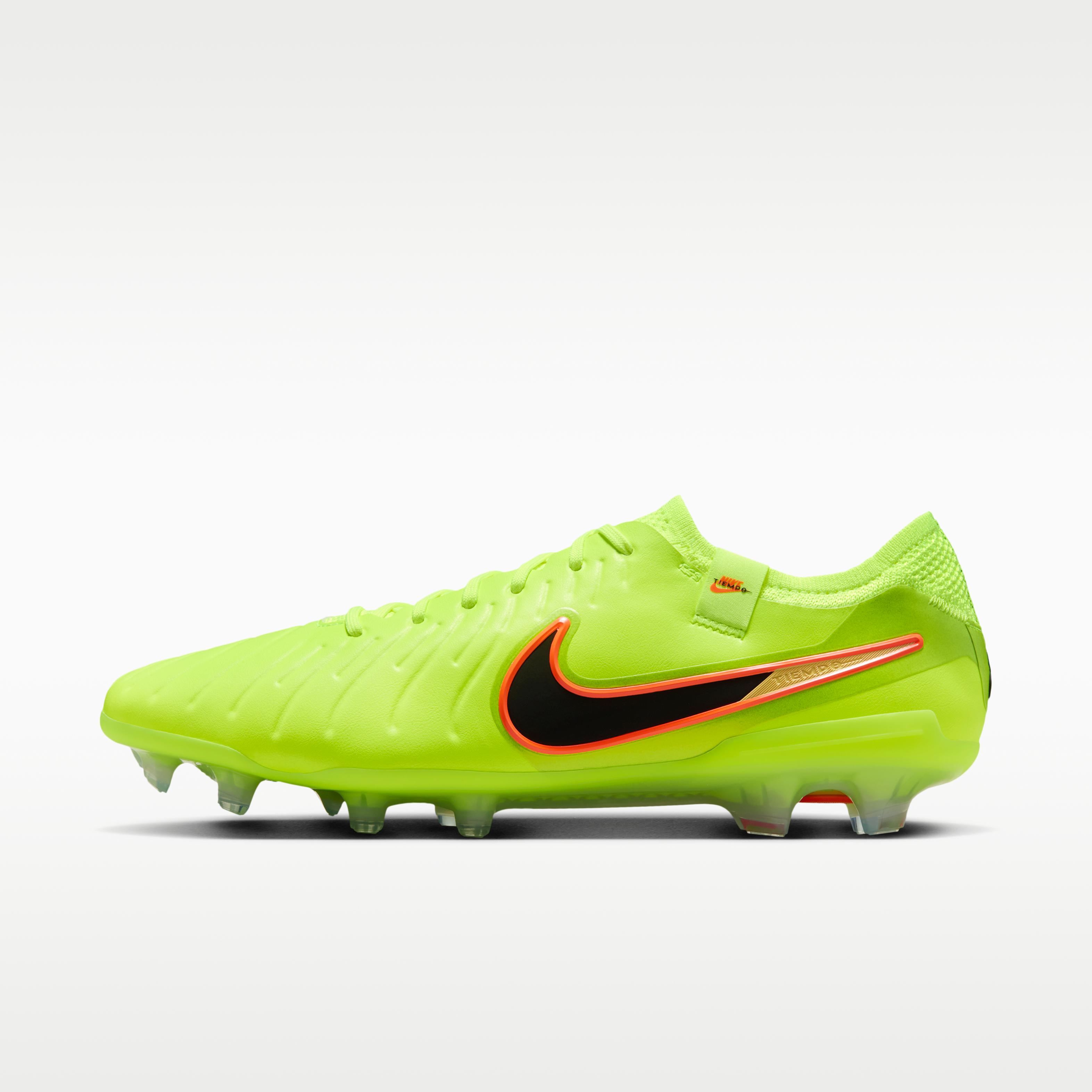 Nike Tiempo Legend 10 Elite FG Volt Black 42.5