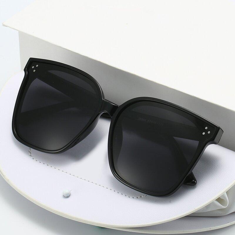 Metal Hinge Tac Polarized Gm Sunglasses Women'S High-End Feeling Driving Sun Protection Uv Protection Big Face Thin Moisture